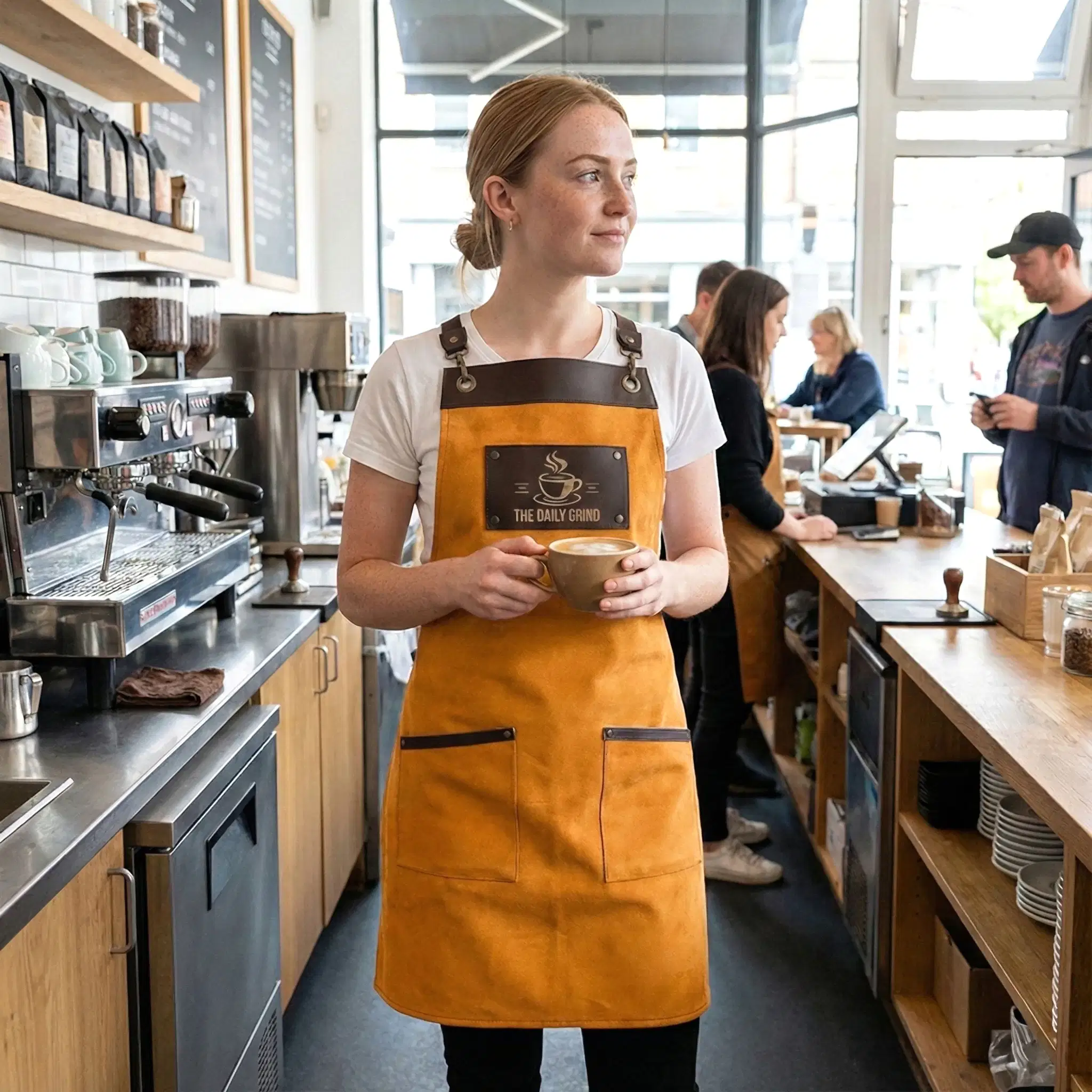 Amsterdam Önlük - Portakal