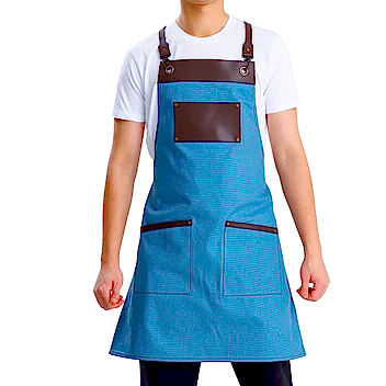 Amsterdam Önlük - Çelik Mavisi
