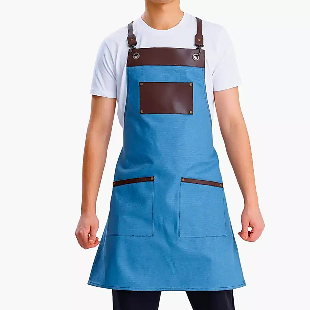 Amsterdam Önlük - Çelik Mavisi