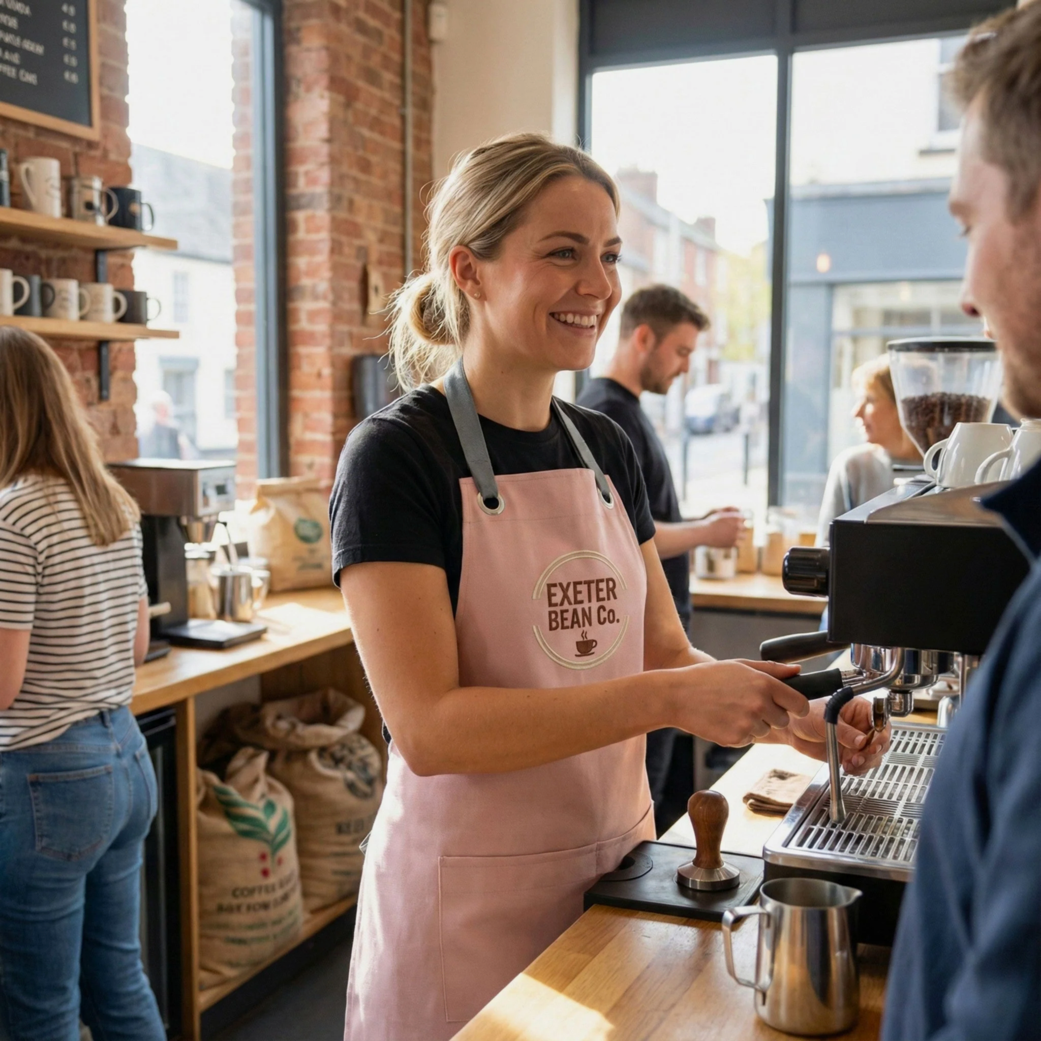 Napoli Önlük - Toz Pembe