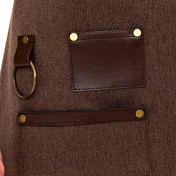 New York Önlük - Kestane Kahverengi