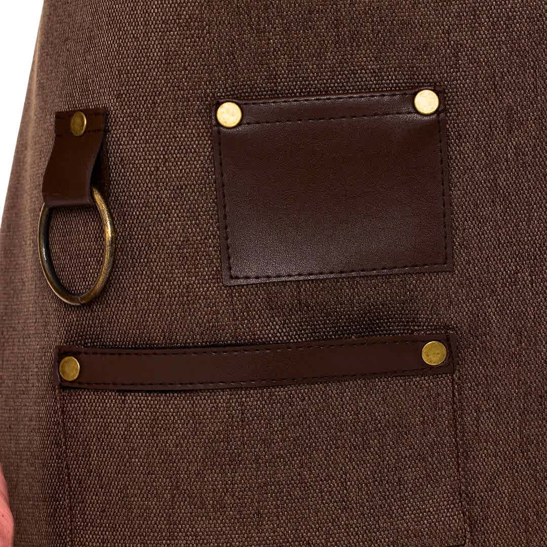 New York Önlük - Kestane Kahverengi