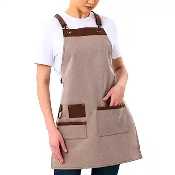 New York Önlük - Kum Gri