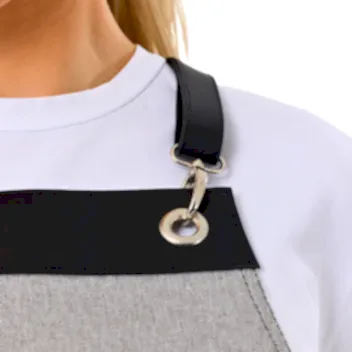 New York Önlük - Gümüş Gri