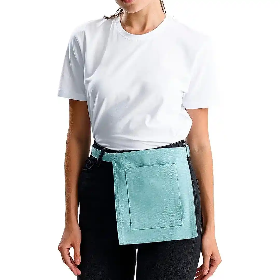 Riga Bistro Önlük - Açık Mavi