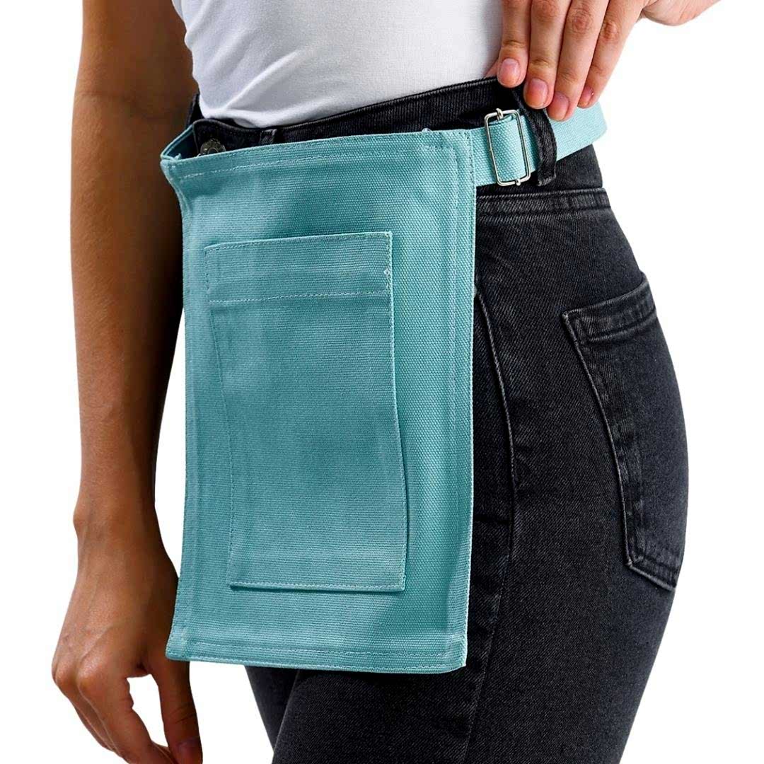 Riga Bistro Önlük - Açık Mavi