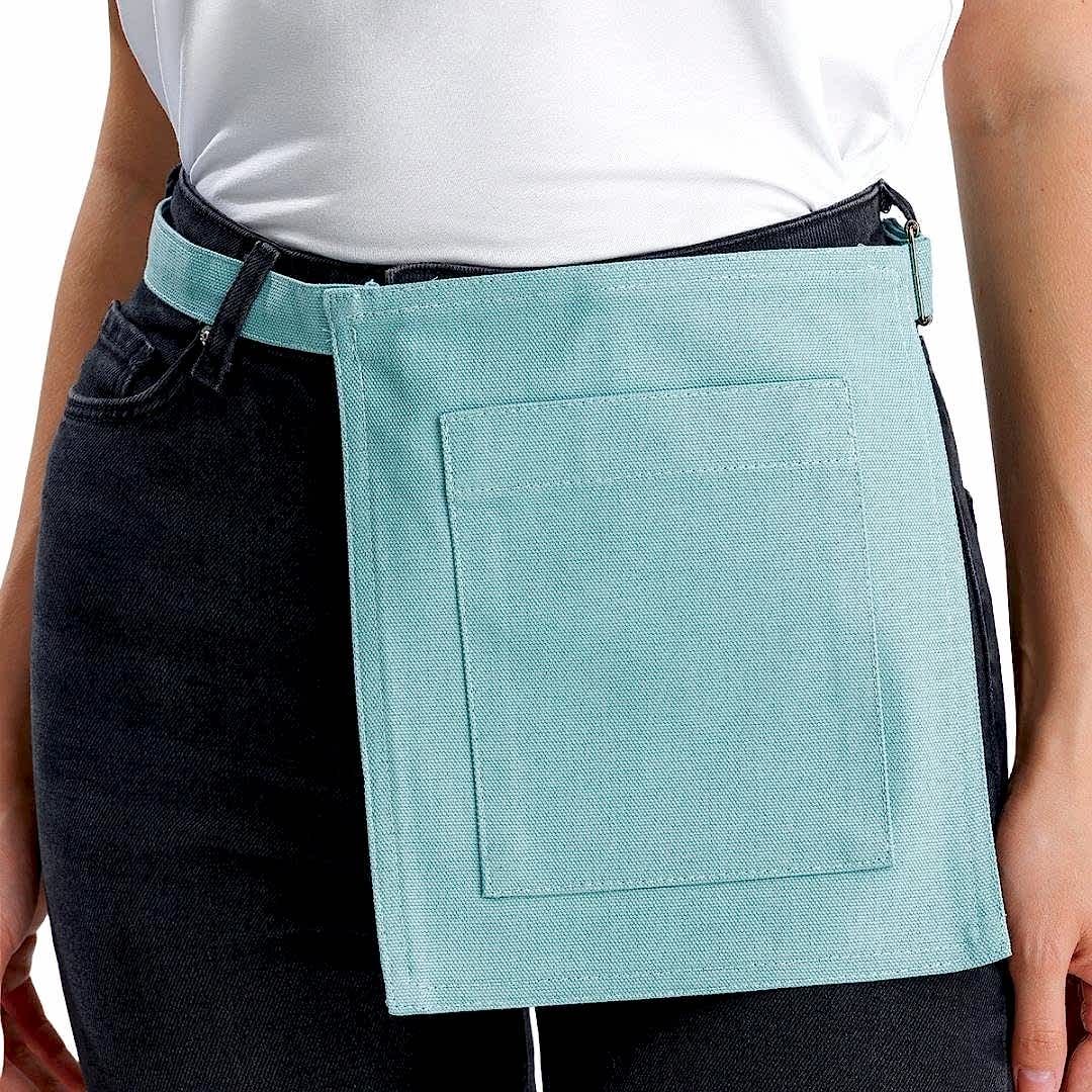 Riga Bistro Önlük - Açık Mavi