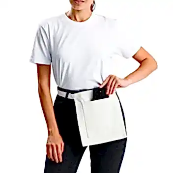 Riga Bistro Önlük - Beyaz