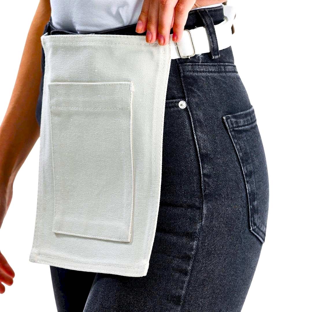 Riga Bistro Önlük - Beyaz