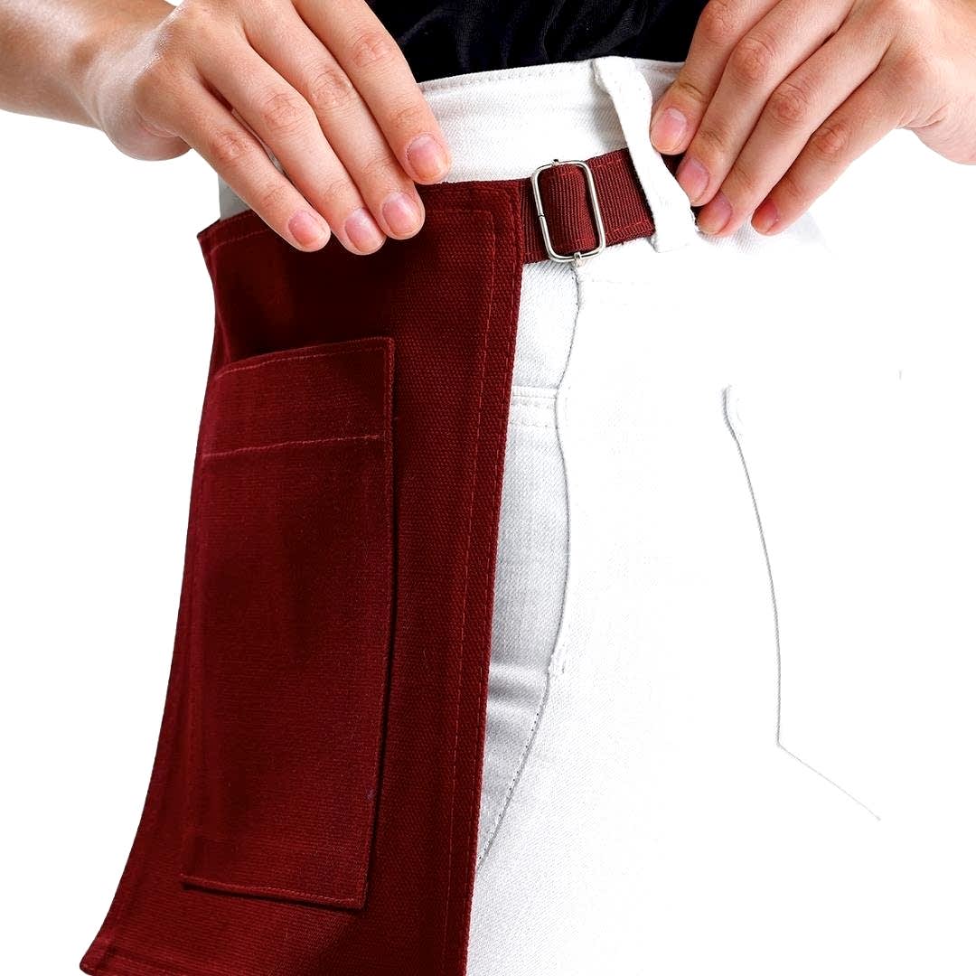 Riga Bistro Önlük - Bordo