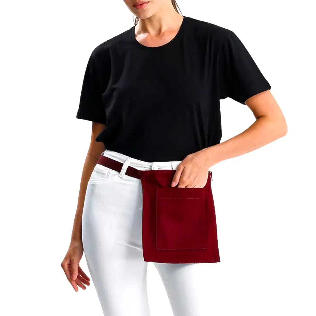 Riga Bistro Önlük - Bordo