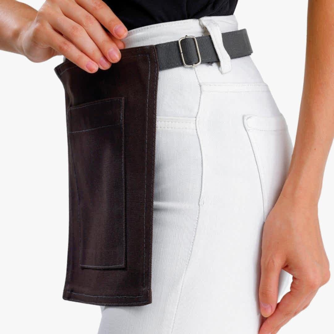 Riga Bistro Önlük - Koyu Kahverengi