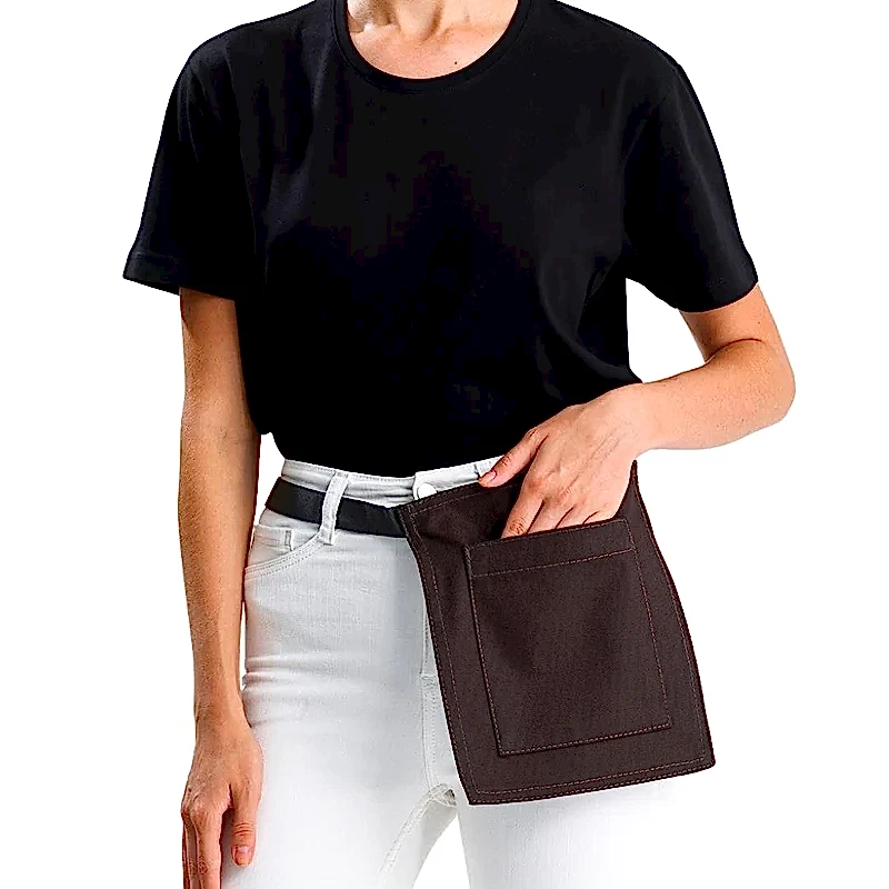 Riga Bistro Önlük - Koyu Kahverengi