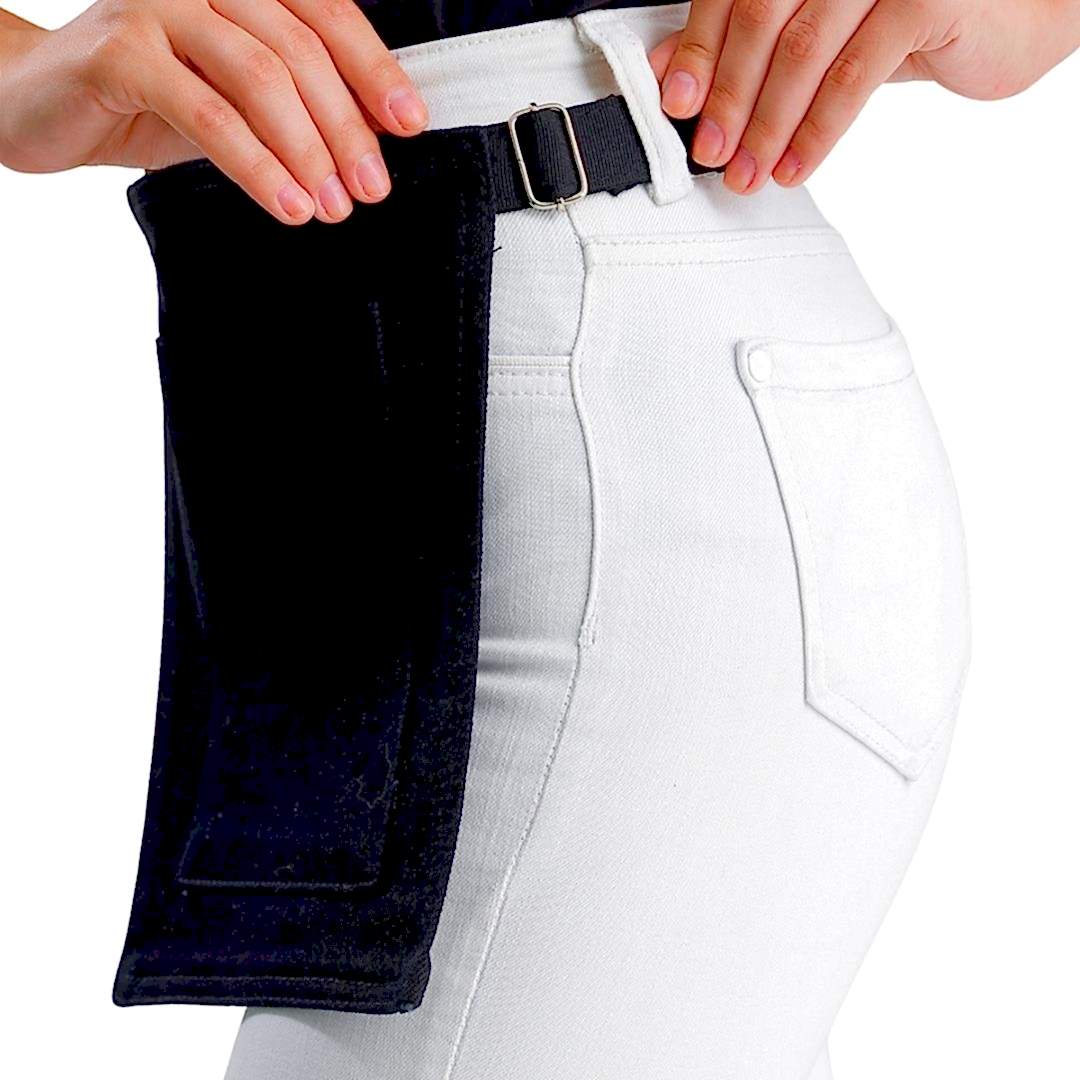 Riga Bistro Önlük - Siyah Denim