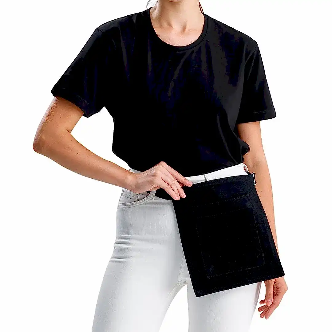 Riga Bistro Önlük - Siyah Denim