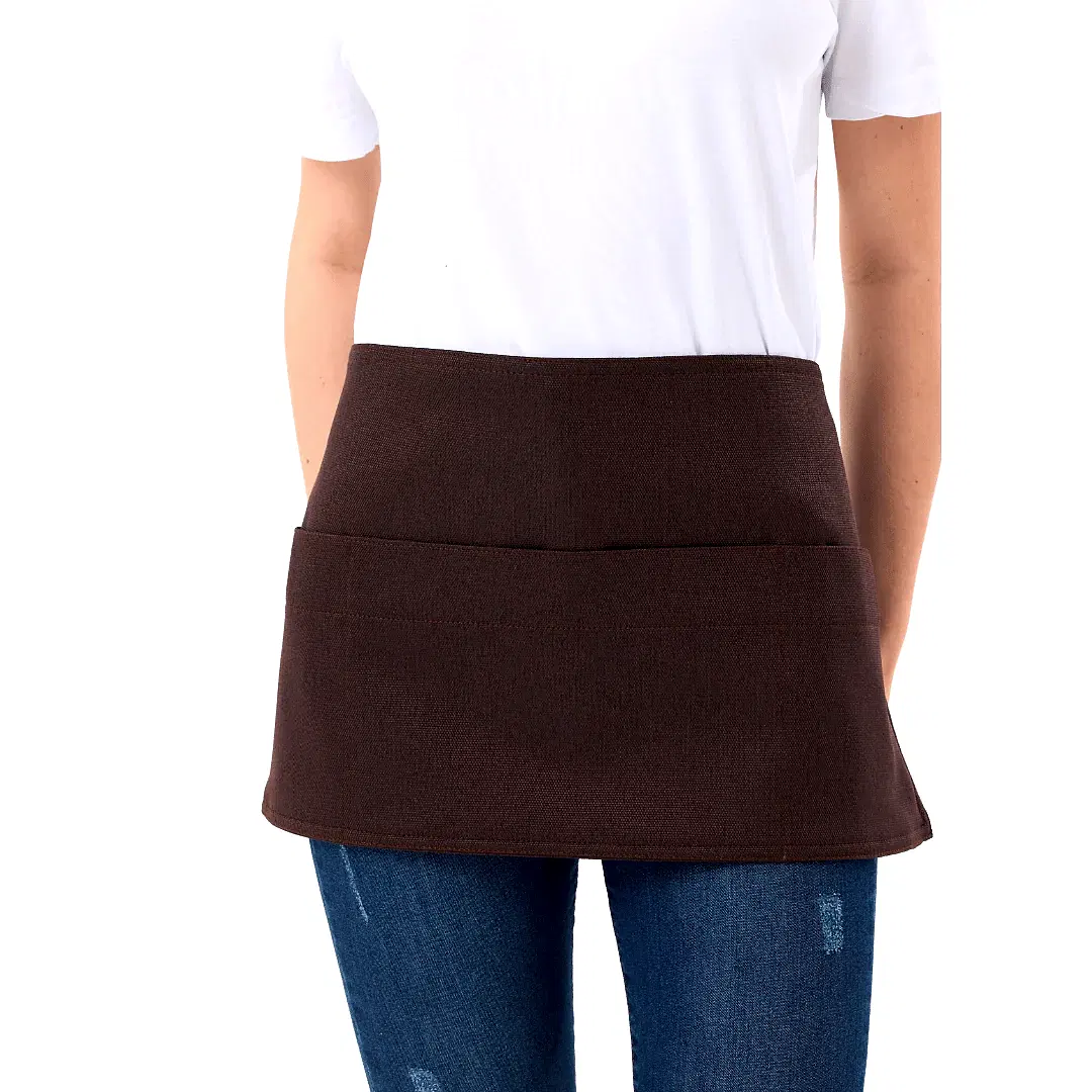 Stockholm Bistro Önlük - Kahverengi