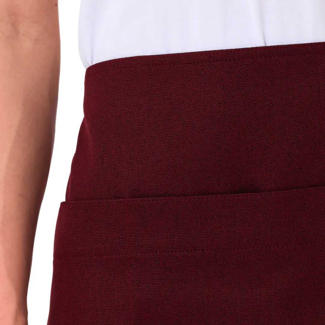 Stockholm Bistro Önlük - Bordo