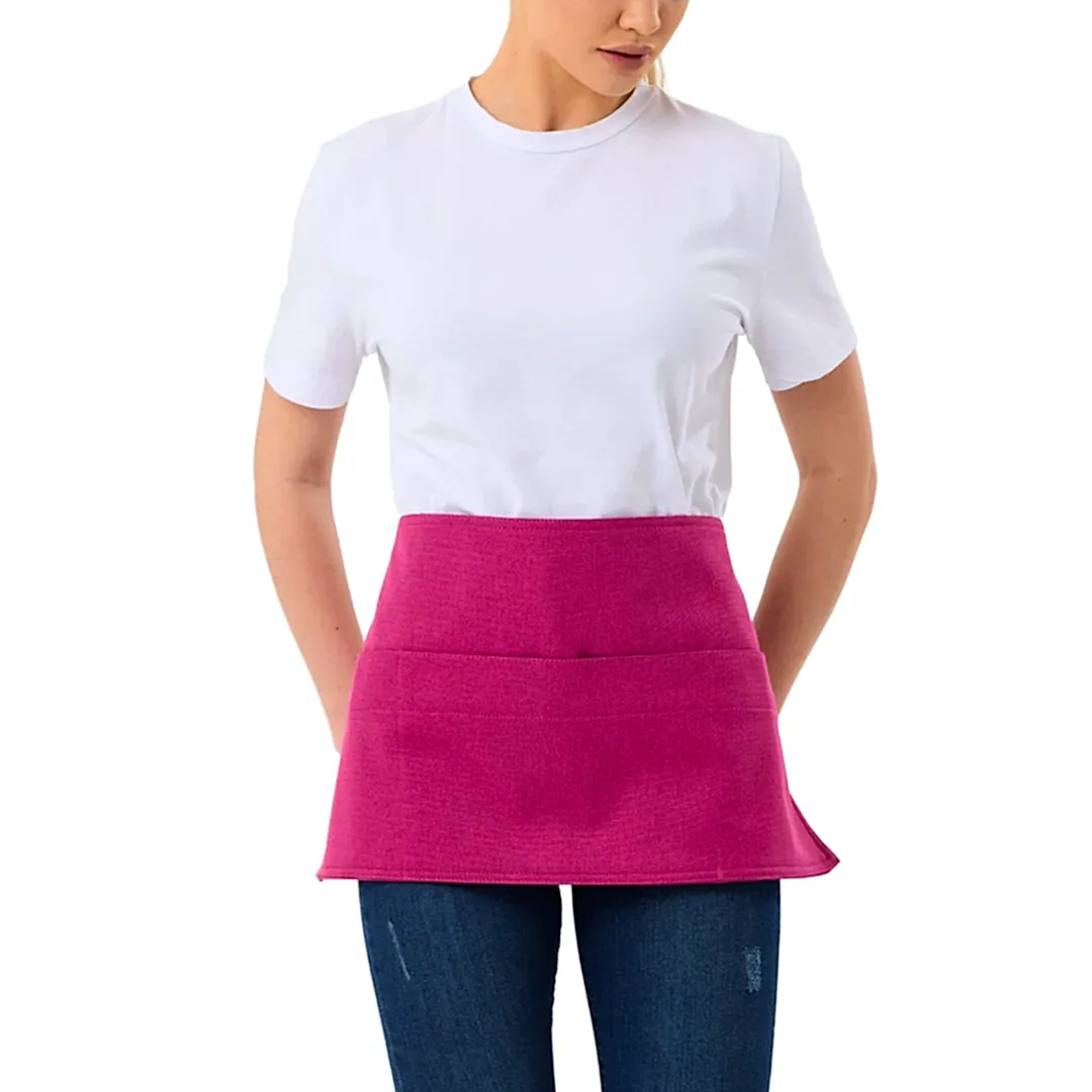 Stockholm Bistro Önlük - Fuşya