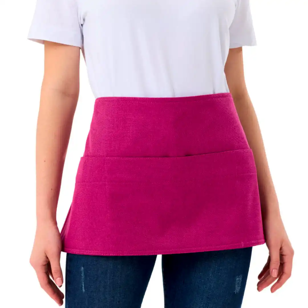 Stockholm Bistro Önlük - Fuşya