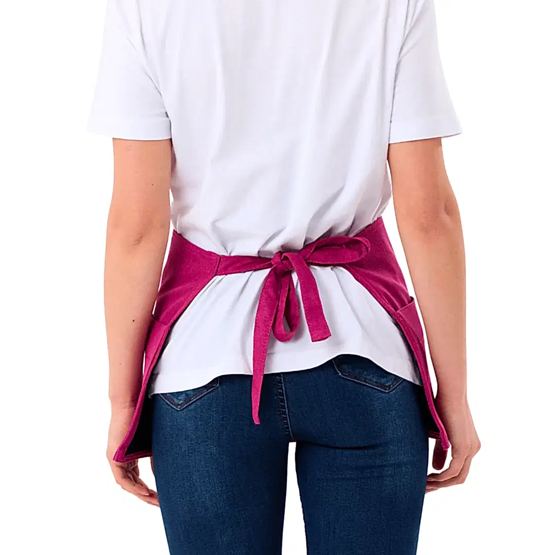 Stockholm Bistro Önlük - Fuşya